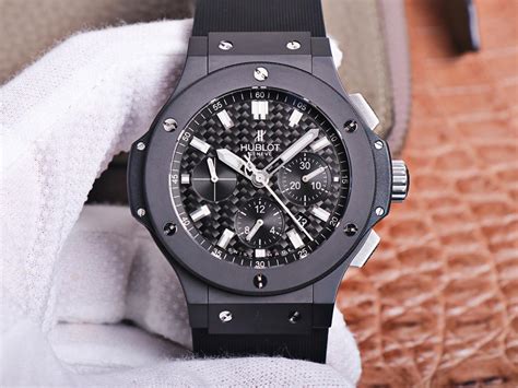 hublot big bang all black replica|hublot big bang all black.